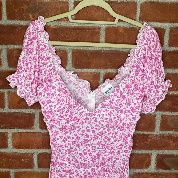 Sky to moon Y2K floral mini dress - Picture 4 of 7